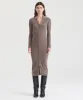 Signature Cashmere Ribbed Cardigan Dress sold by Naadam