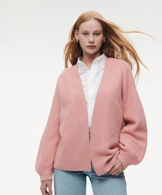 Textured Cashmere Throw Cardigan sold by Naadam