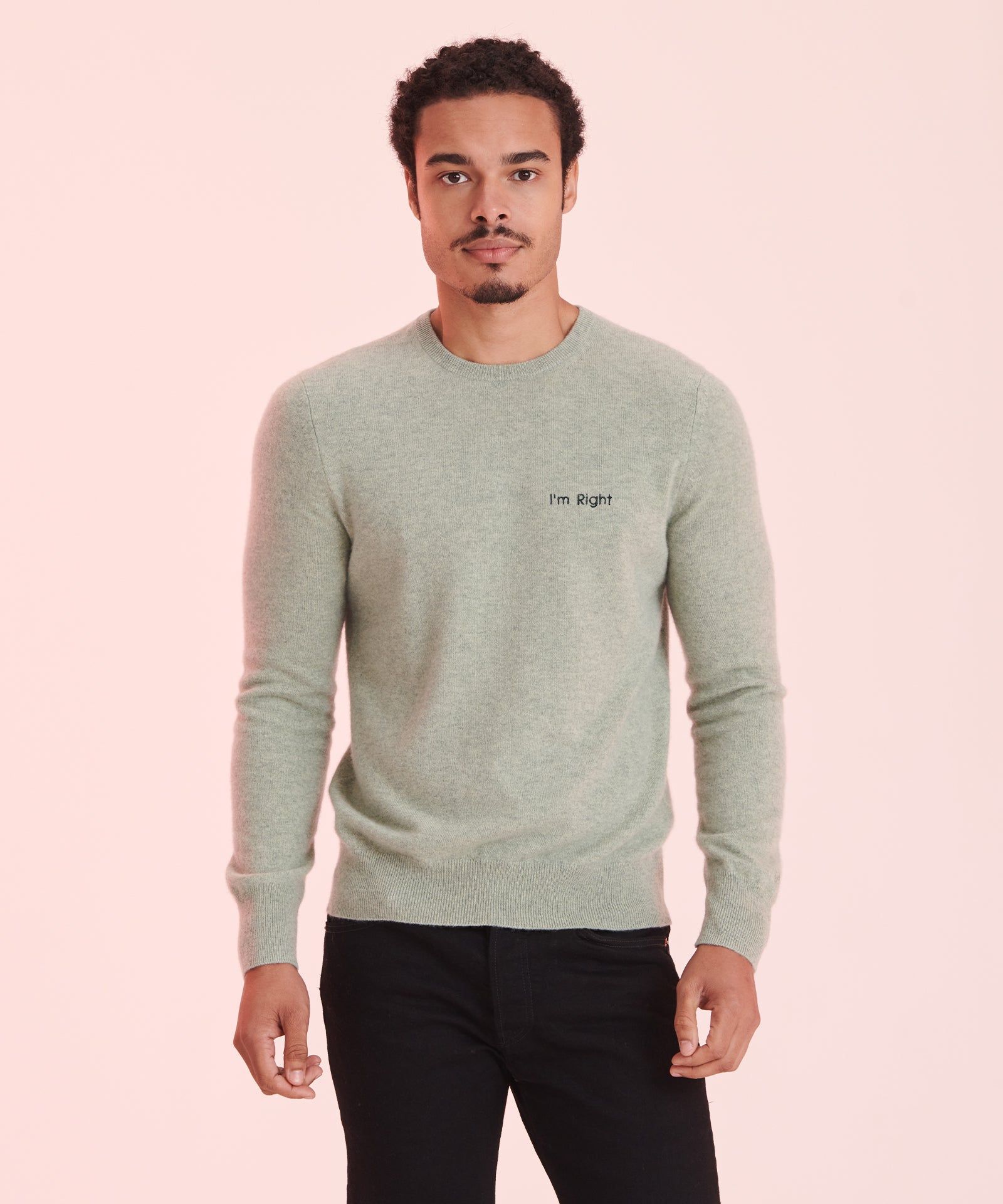 "I'm Right" - The Original Cashmere Sweater Men's sold by Naadam