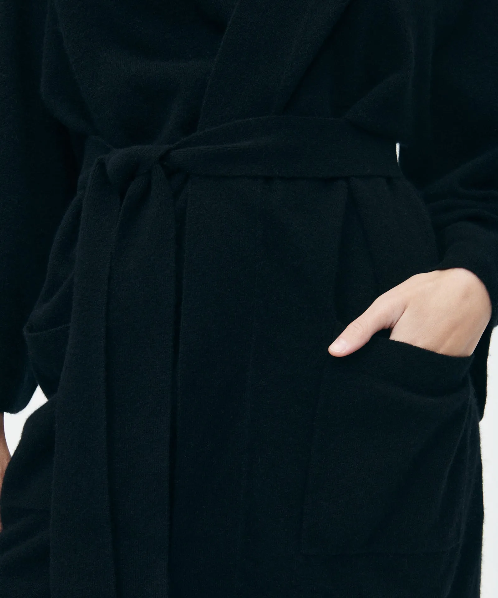 Cashmere Ribbed Seamless Robe sold by Naadam product image thumbnail 5