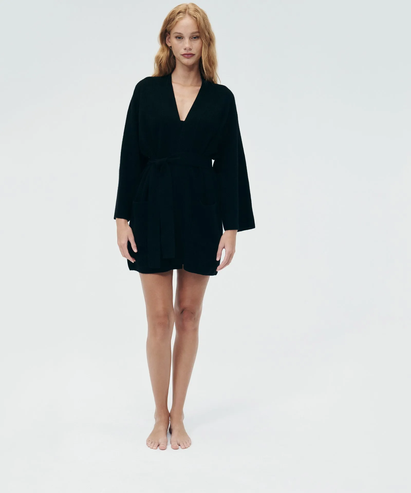 Cashmere Ribbed Seamless Robe sold by Naadam product image thumbnail 3