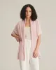 Soft by NAADAM 100% Cashmere Ribbed Collar Open Front Poncho sold by Naadam