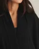 Soft by NAADAM 100% Cashmere Ribbed Collar Open Front Poncho sold by Naadam