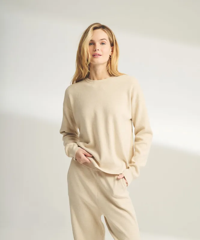 Café Cotton Cashmere Sweatshirt sold by Naadam
