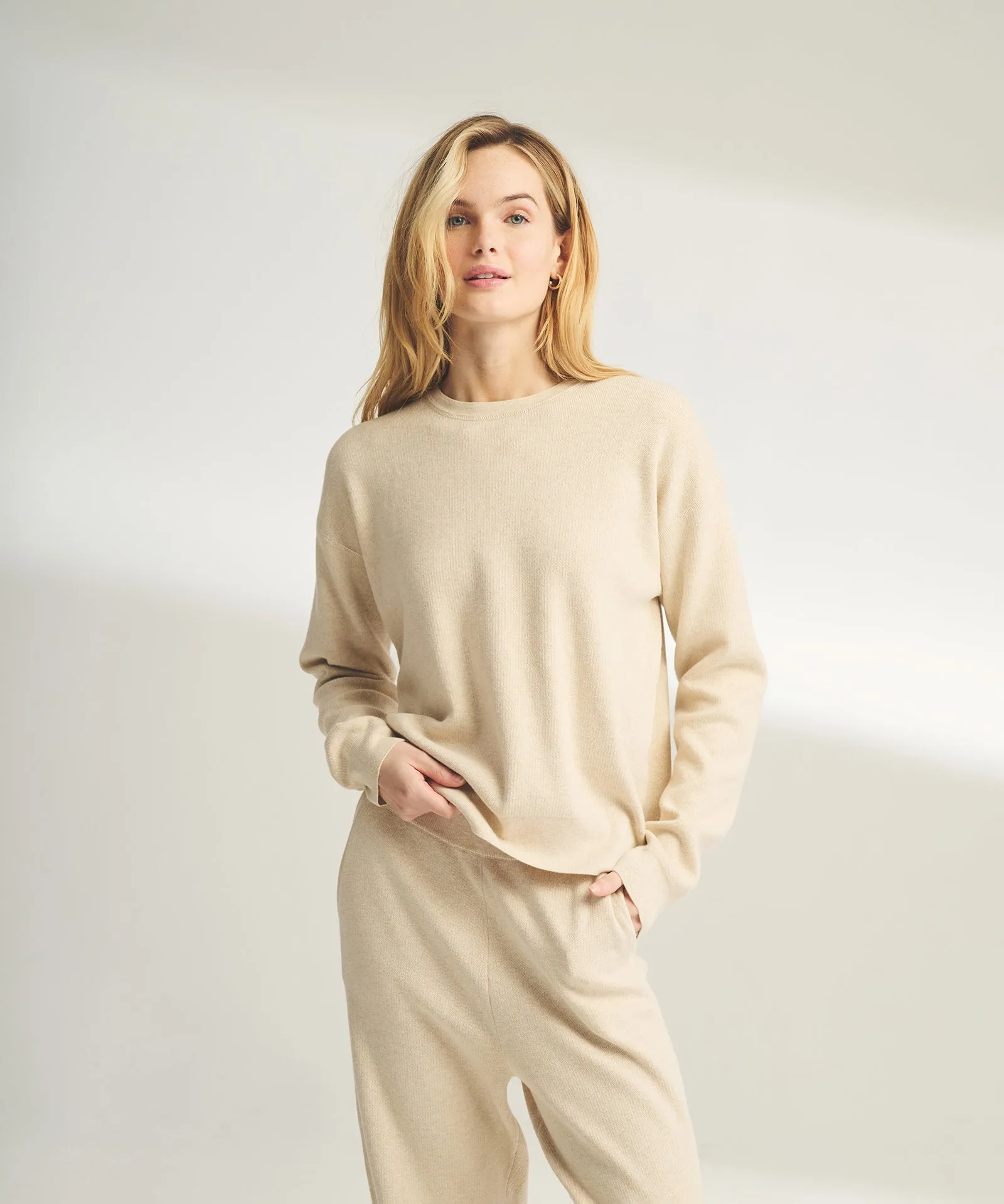 Café Cotton Cashmere Sweatshirt sold by Naadam