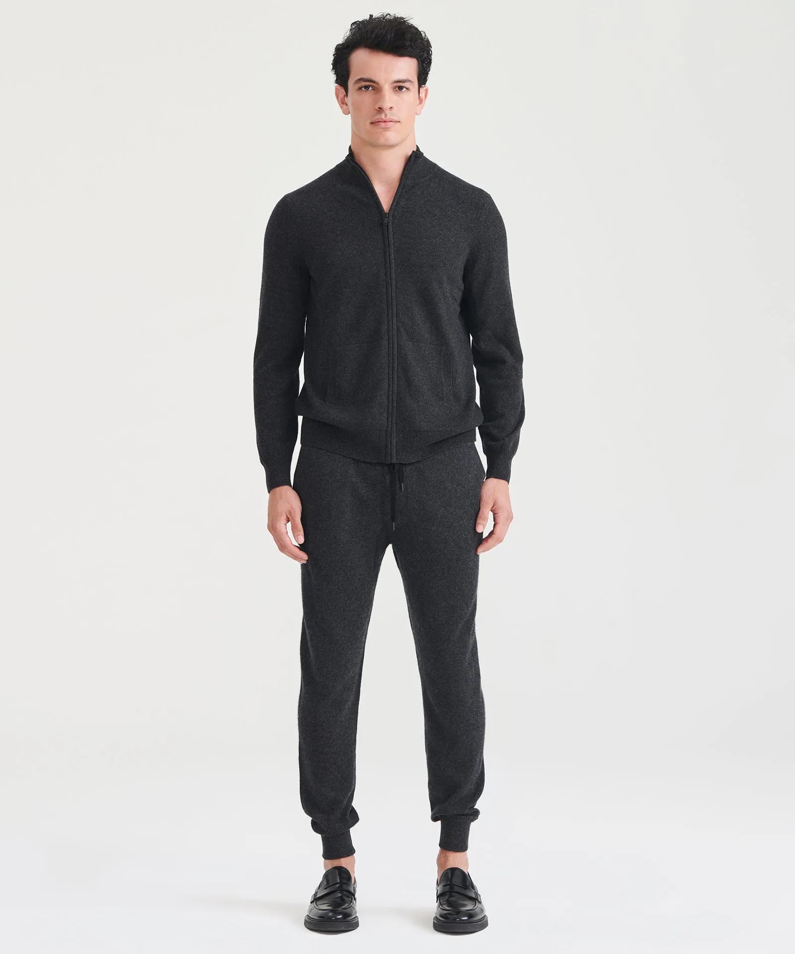 Signature Cashmere Full Zip Sweater sold by Naadam product image thumbnail 5