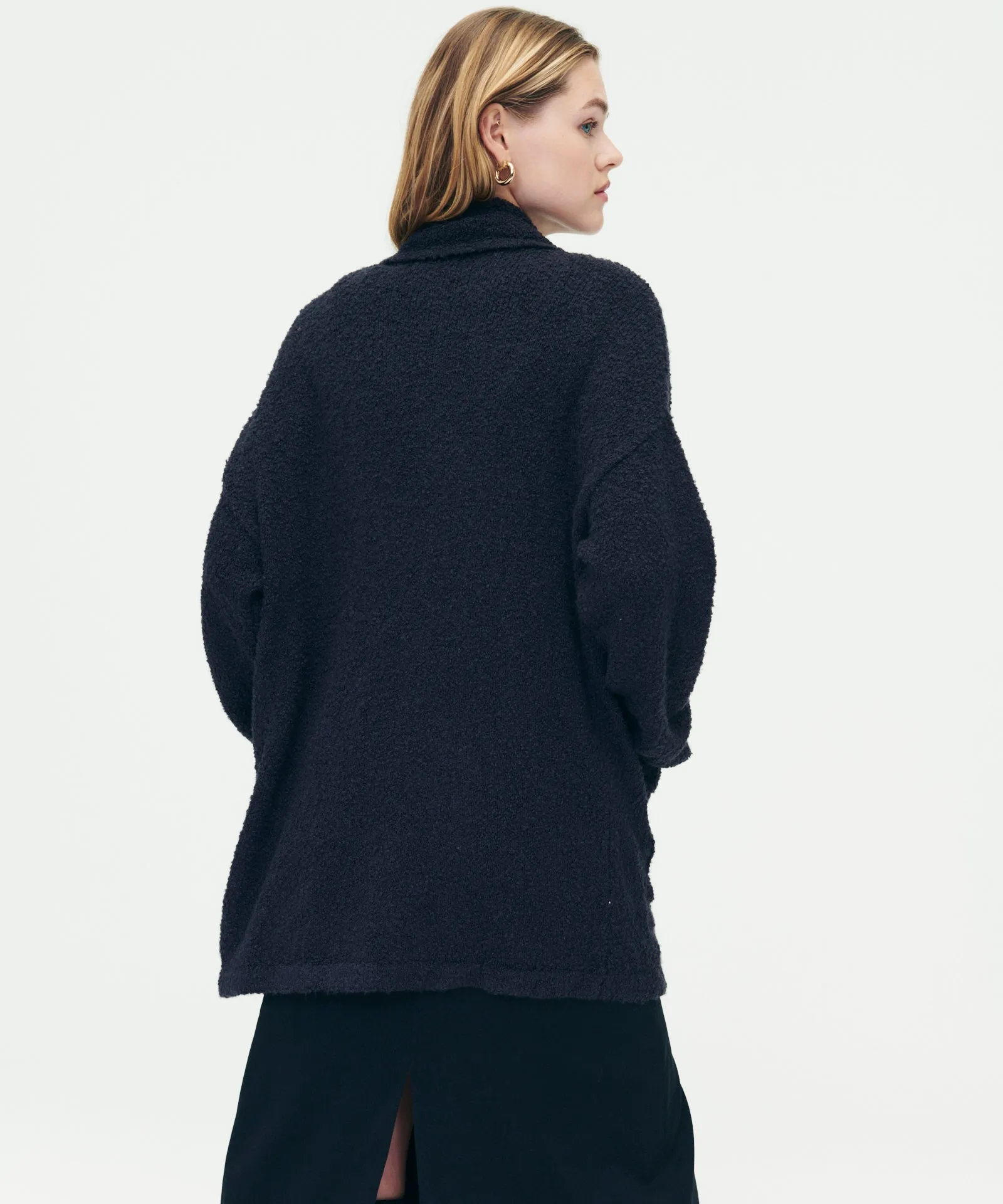 Luxe Boucle Knit Cardigan sold by Naadam product image thumbnail 4