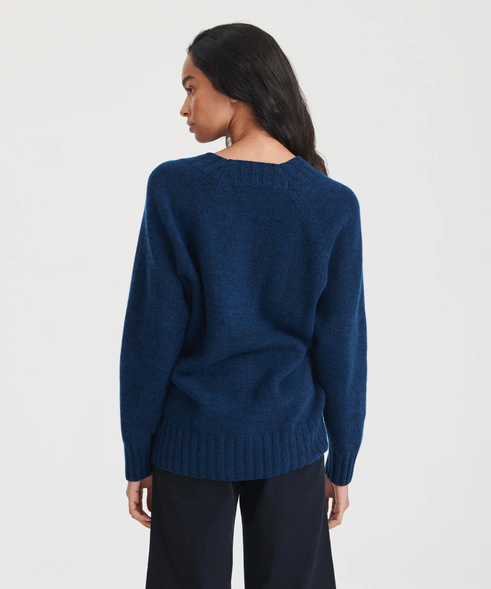 Marled Reclaimed Cashmere Cardigan sold by Naadam product image thumbnail 5