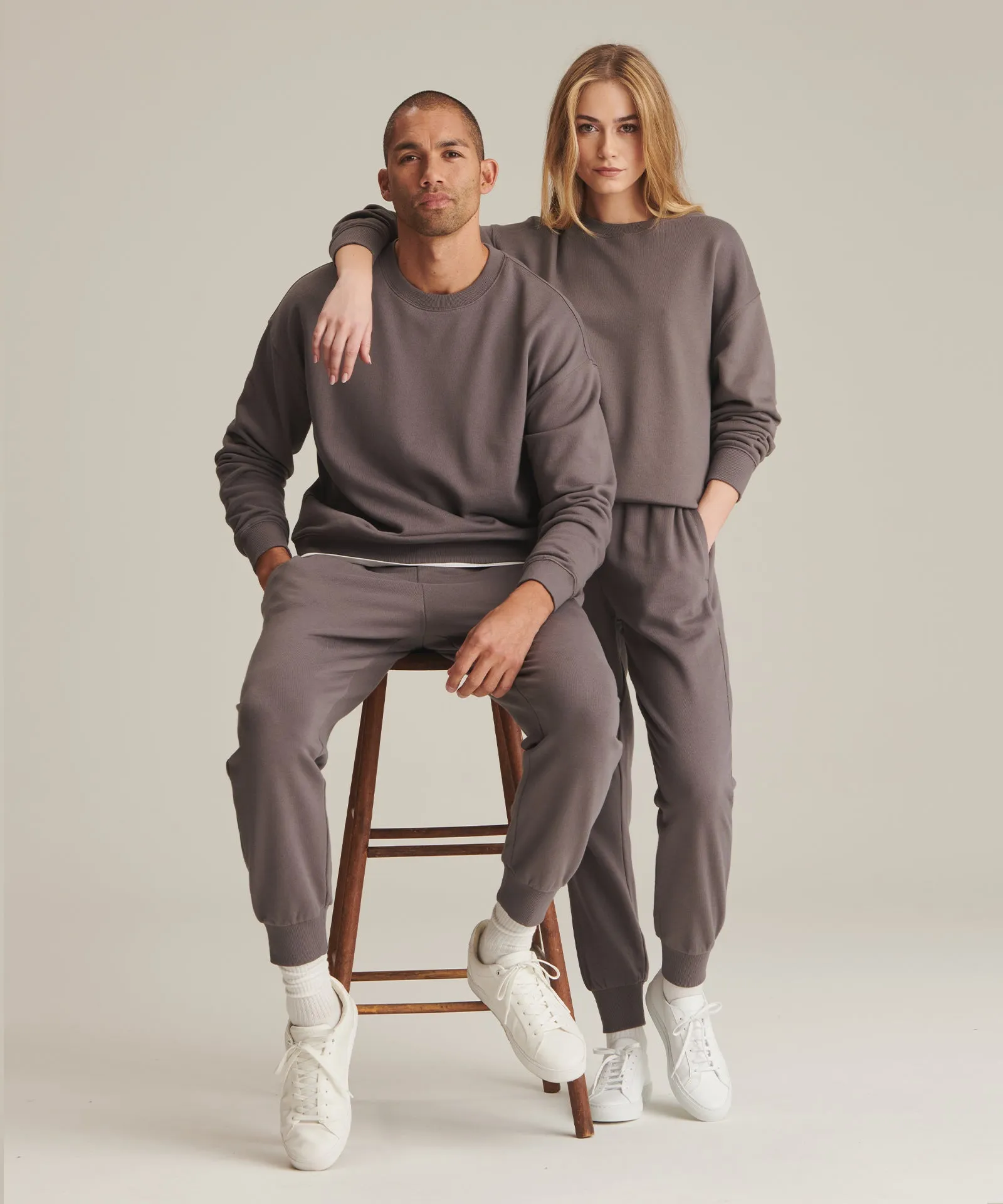 Unisex French Terry Jogger sold by Naadam product image thumbnail 2