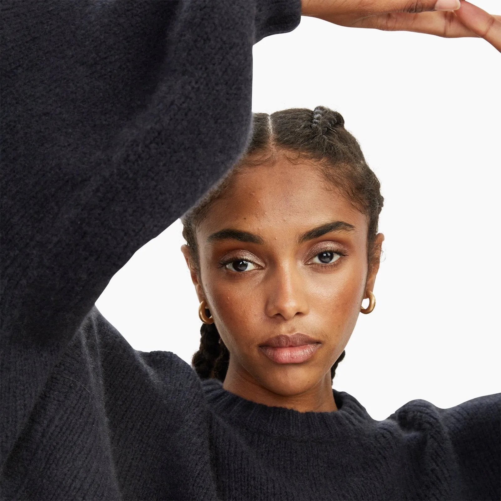 Luxe Merino Cashmere Balloon Sleeve Sweater sold by Naadam product image thumbnail 4