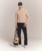 Cotton Cashmere Textured Crewneck sold by Naadam