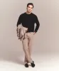 Cotton Cashmere Textured Crewneck sold by Naadam