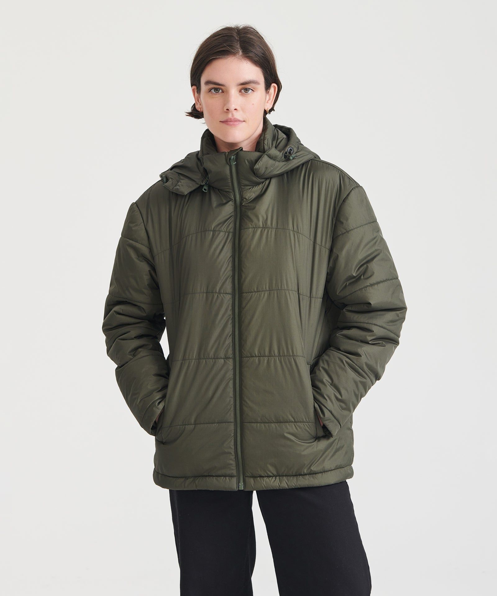 Biodegradable Puffer Coat sold by Naadam product image thumbnail 5