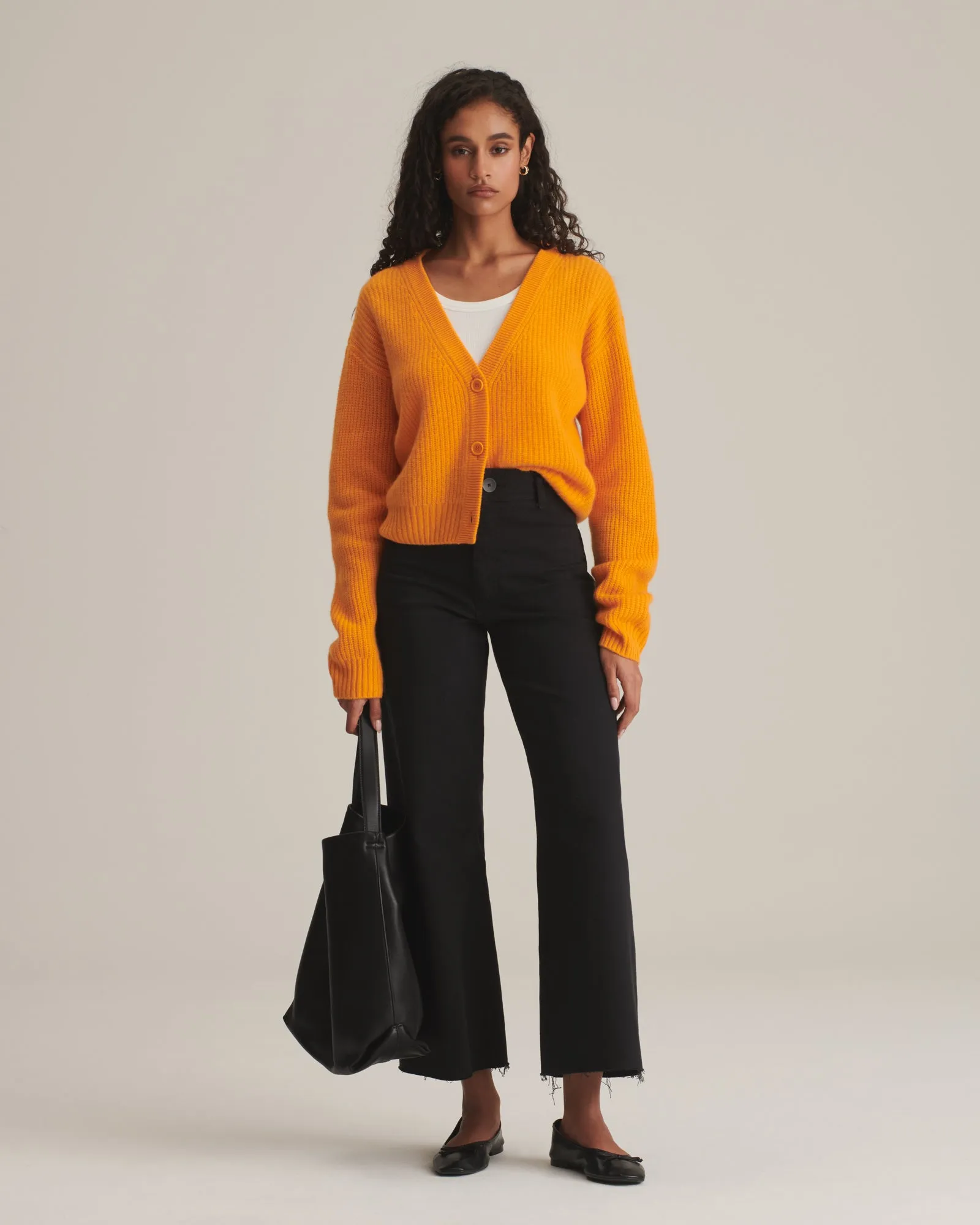 Cashmere Shaker Stitch Cardigan sold by Naadam product image thumbnail 2