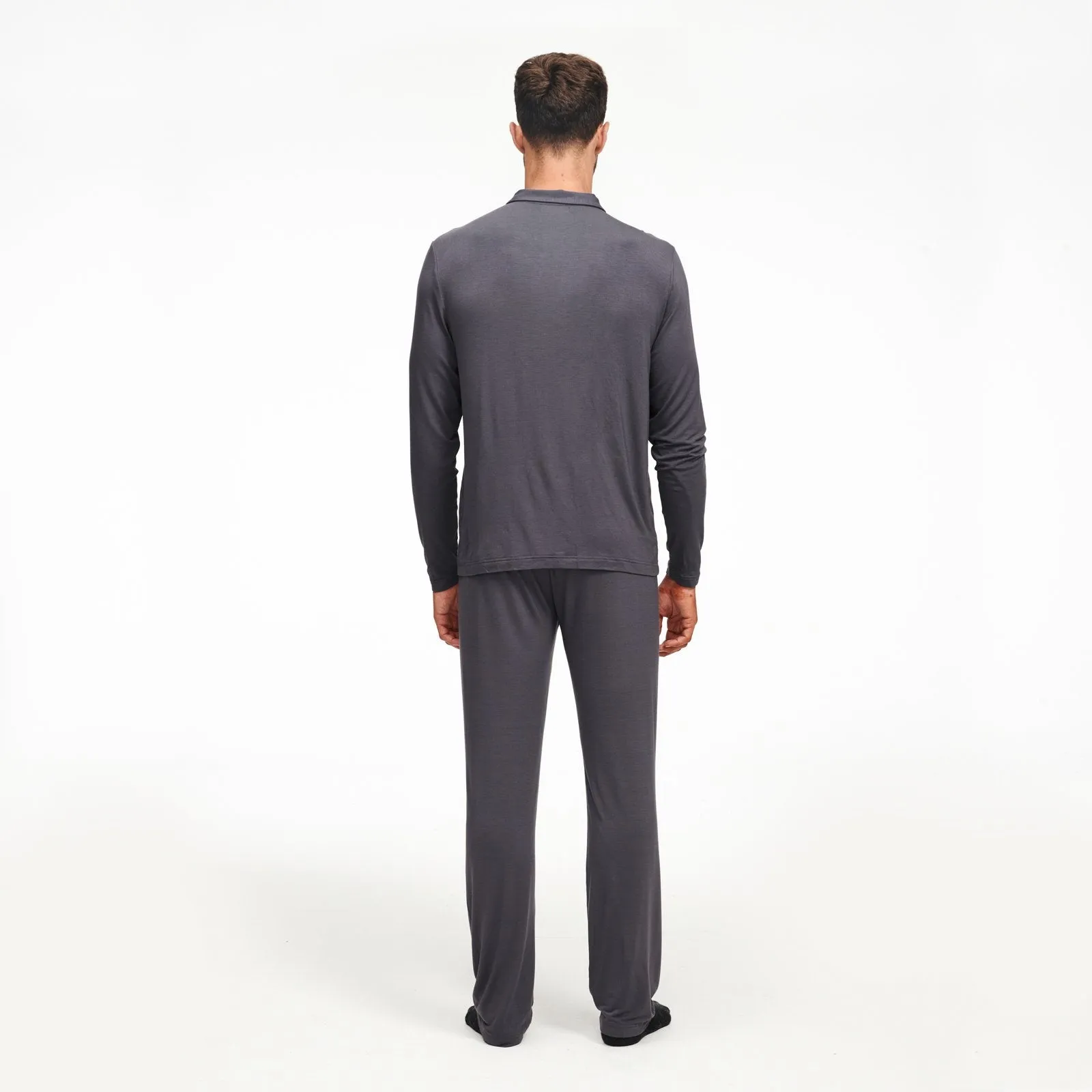 Pajama Button Up Shirt Set sold by Naadam product image thumbnail 5