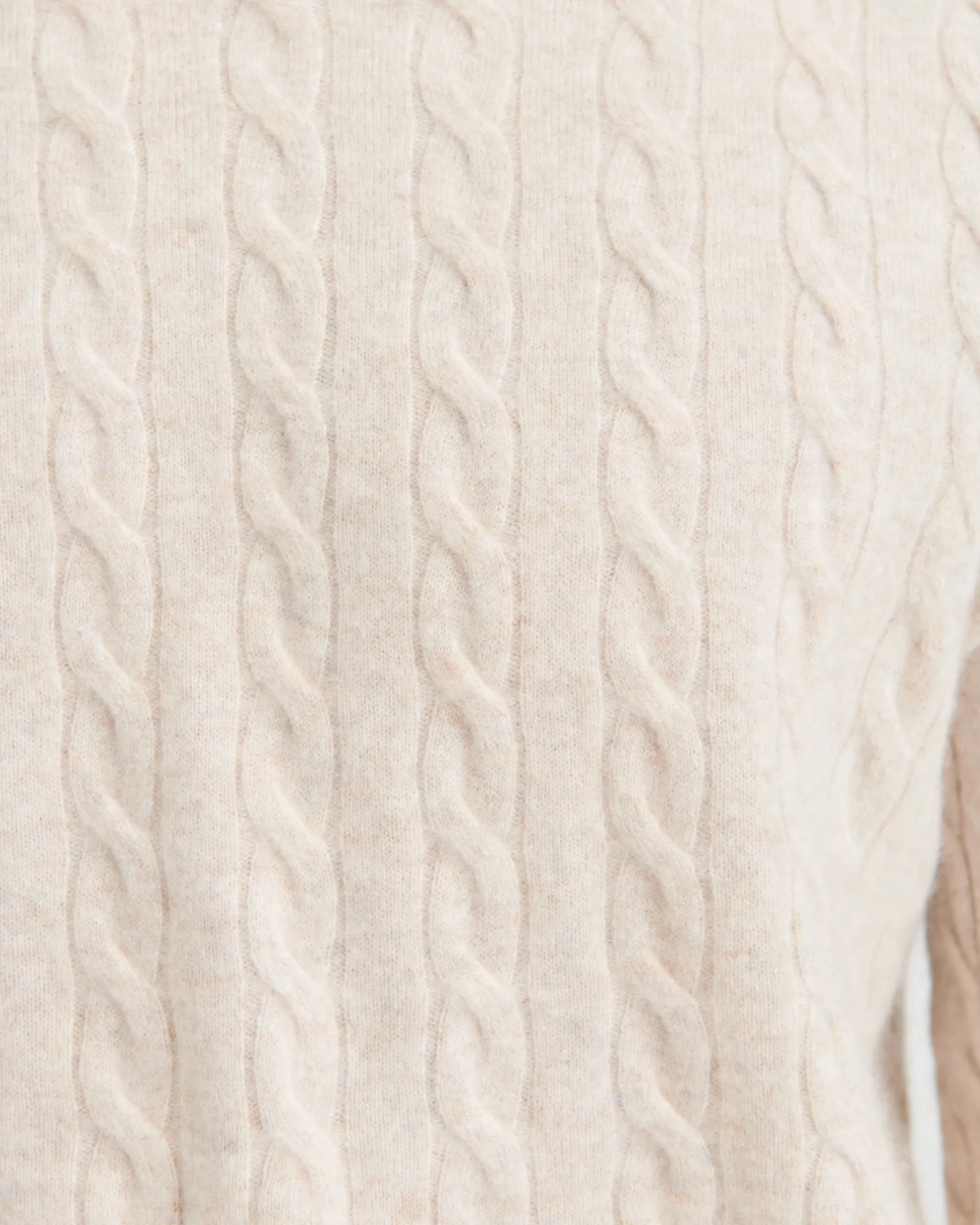 Cashmere Cable Knit Hoodie sold by Naadam product image thumbnail 4