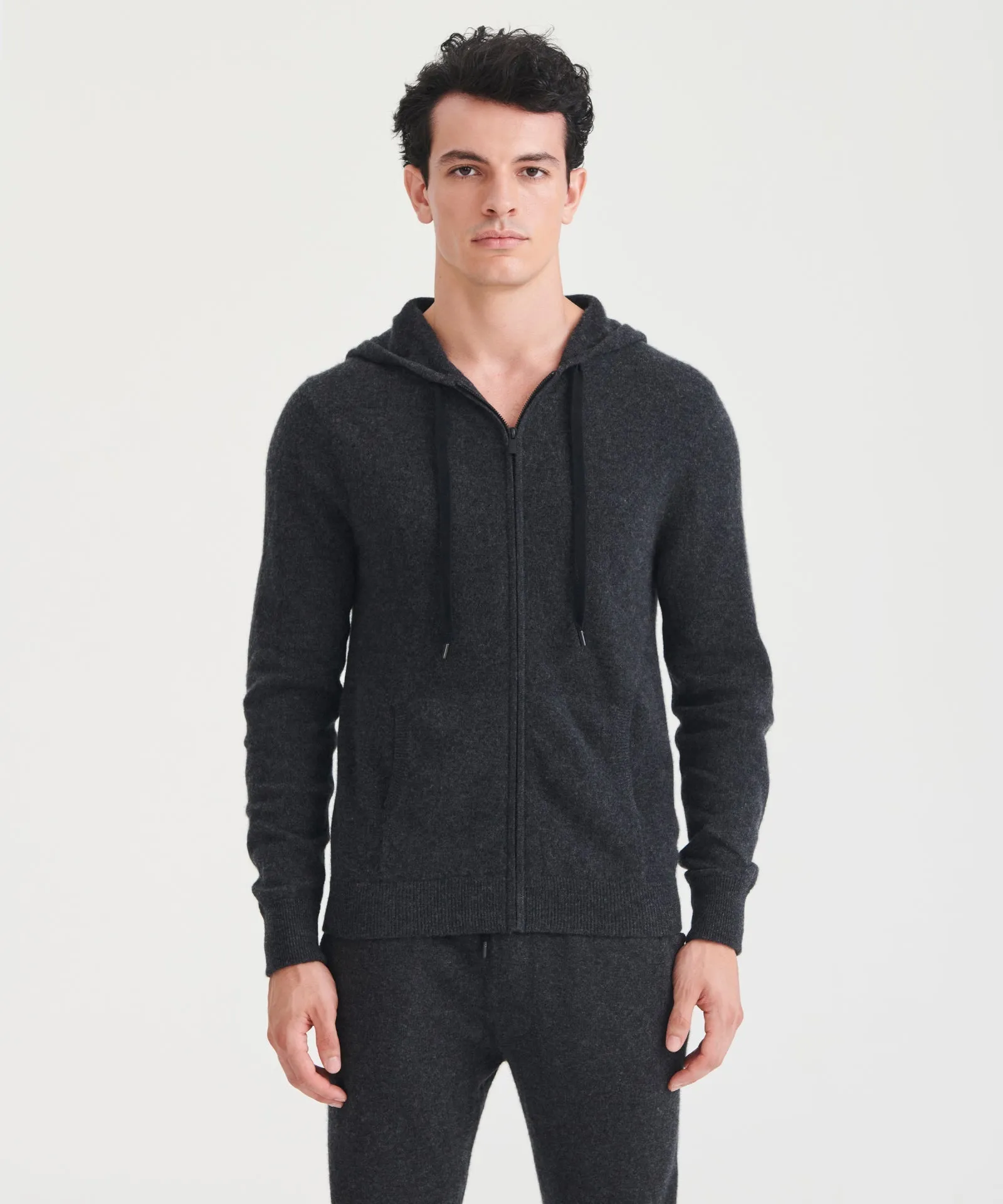 Signature Cashmere Zip Hoodie sold by Naadam product image thumbnail 2