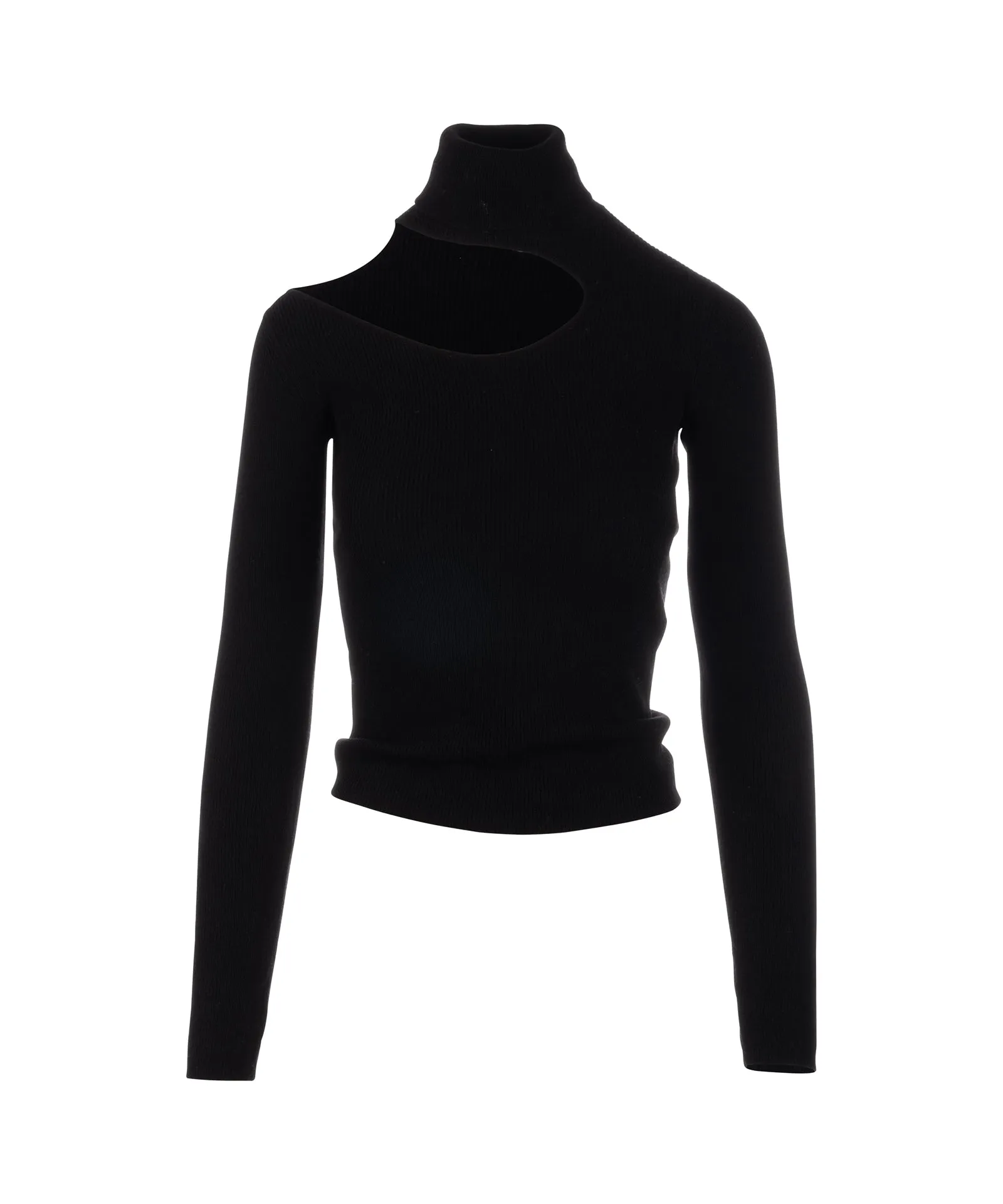 Cashmino Cut-Out Turtleneck sold by Naadam