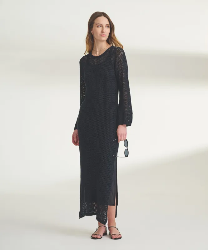 Textured Crochet Maxi Dress sold by Naadam