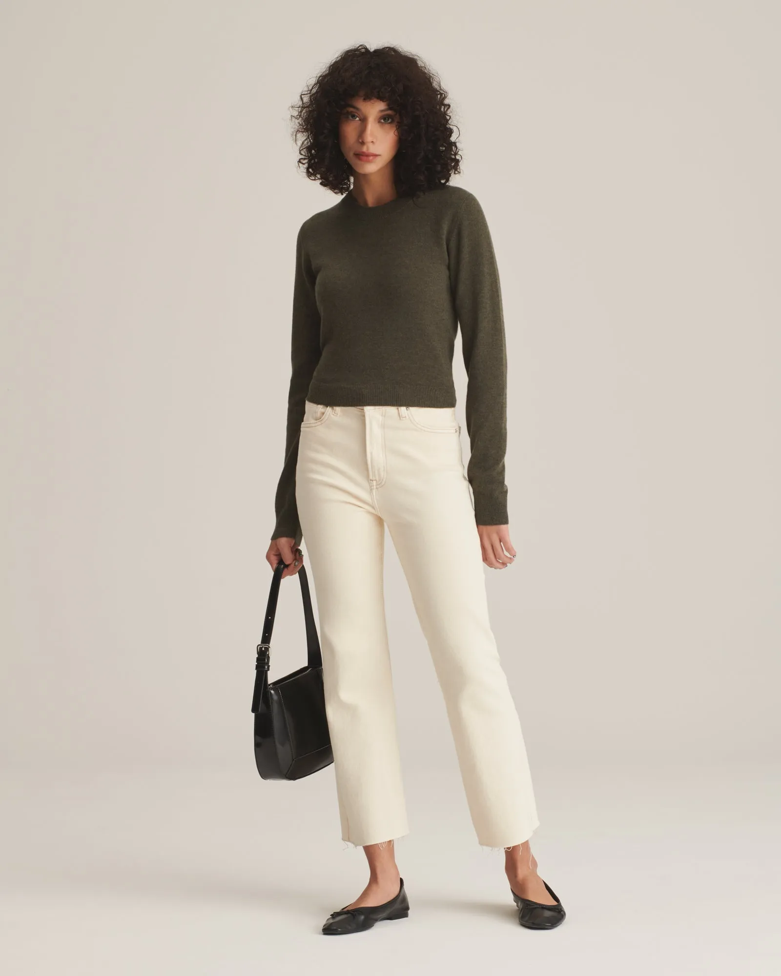 Cashmere Open Back Sweater sold by Naadam product image thumbnail 3