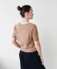 Lightweight Cashmere Short Sleeve Ribbed Cardigan sold by Naadam