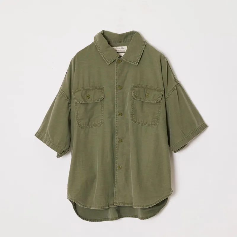 WIDE MILITARY S/S SHIRT(ノーマル) sold by Remi Relief