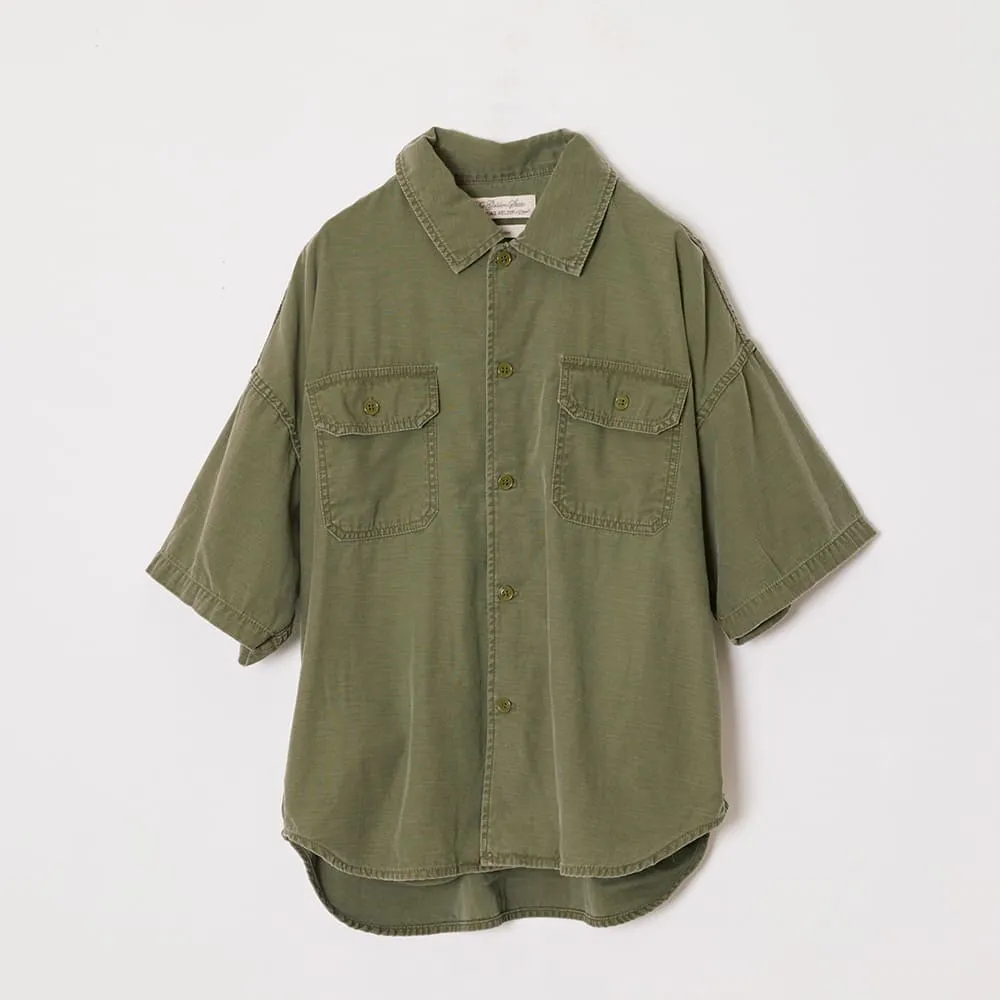 WIDE MILITARY S/S SHIRT(ノーマル) sold by Remi Relief