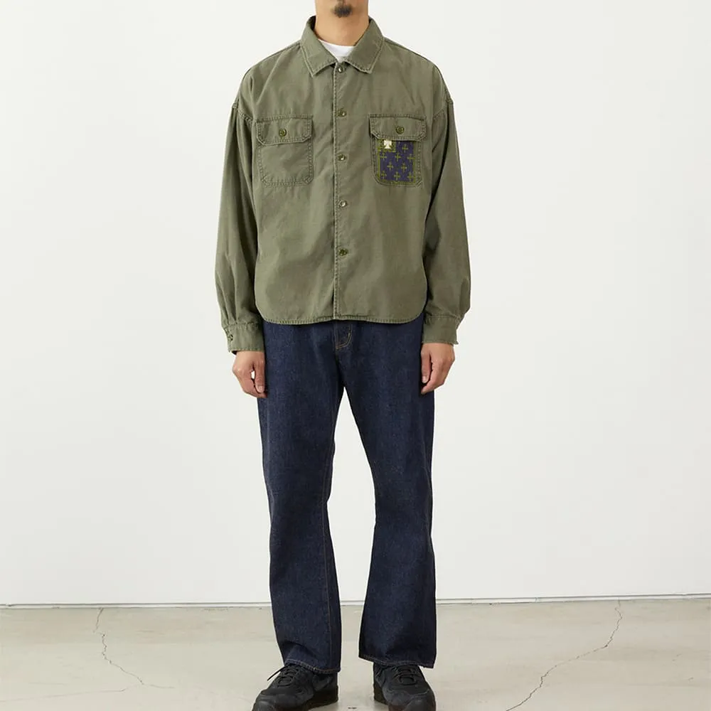 WIDE MILITARY SHIRT(刺繍:JAPAN) sold by Remi Relief product image thumbnail 5