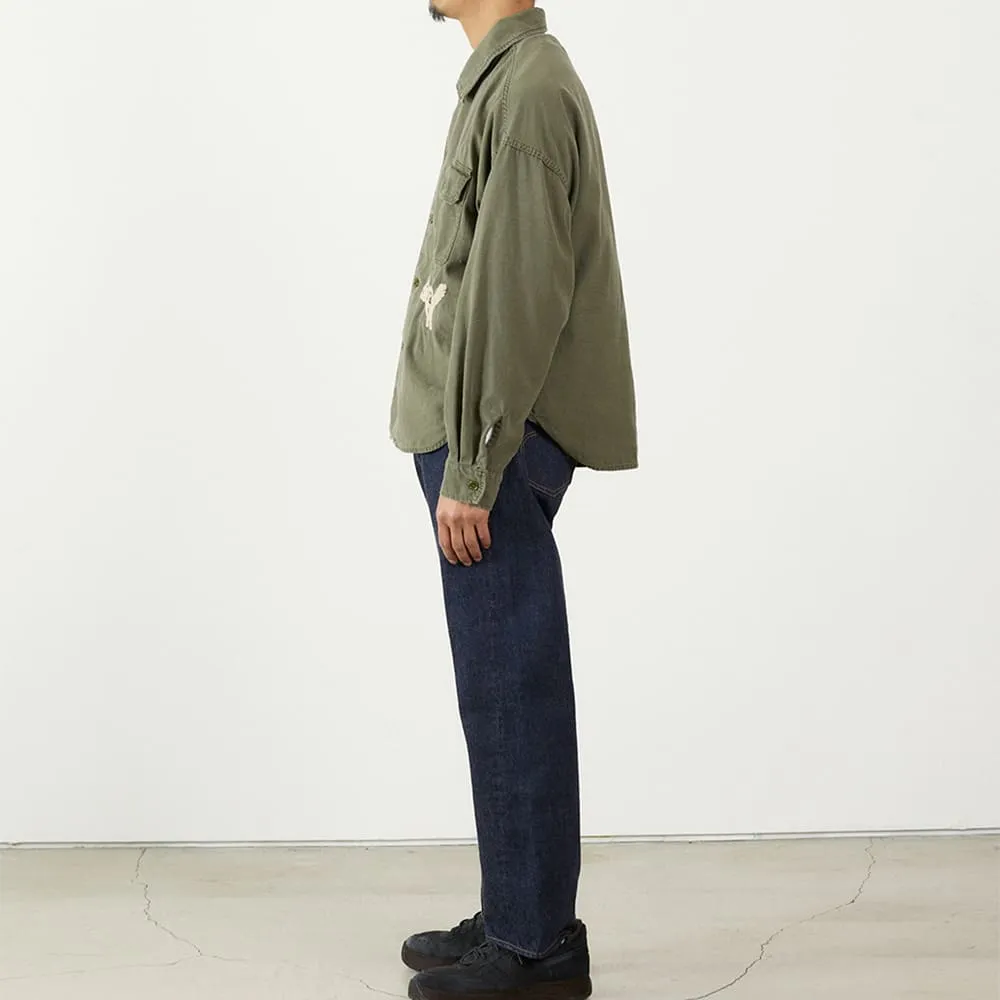 WIDE MILITARY SHIRT(刺繍:虎) sold by Remi Relief product image thumbnail 5