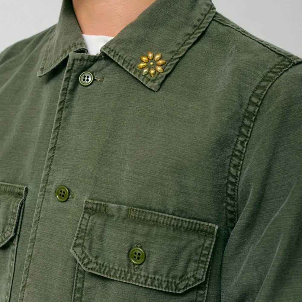 MILITARY SHIRT(⼩花スタッズ) sold by Remi Relief product image thumbnail 5