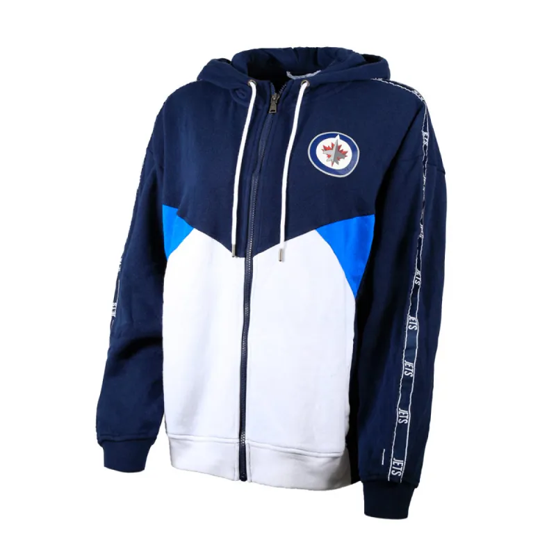 WOMEN'S PLUS COLOR BLOCK ZIP HOOD sold by True North Shop