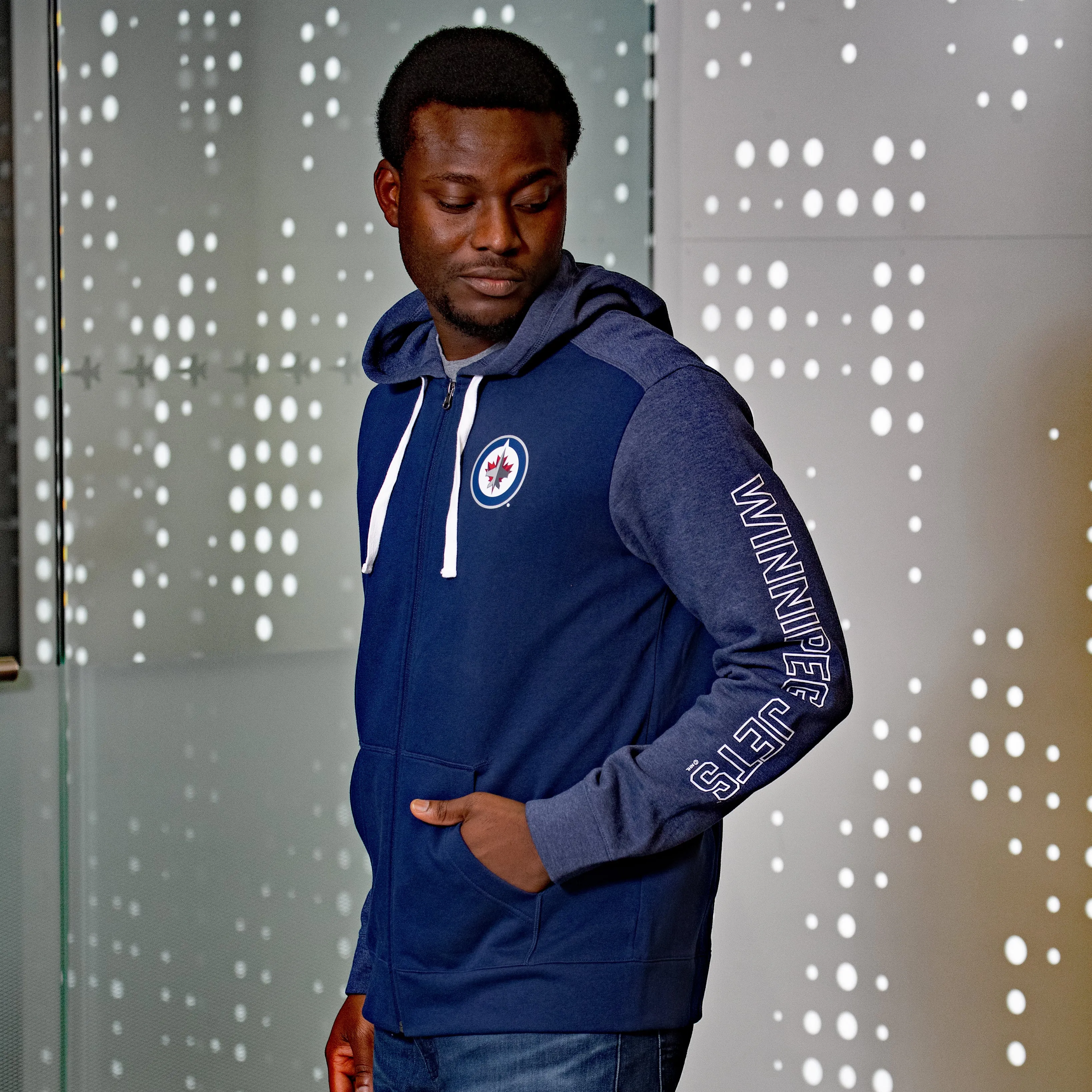 OFFENSIVE LINEUP ZIP HOODIE sold by True North Shop product image thumbnail 4