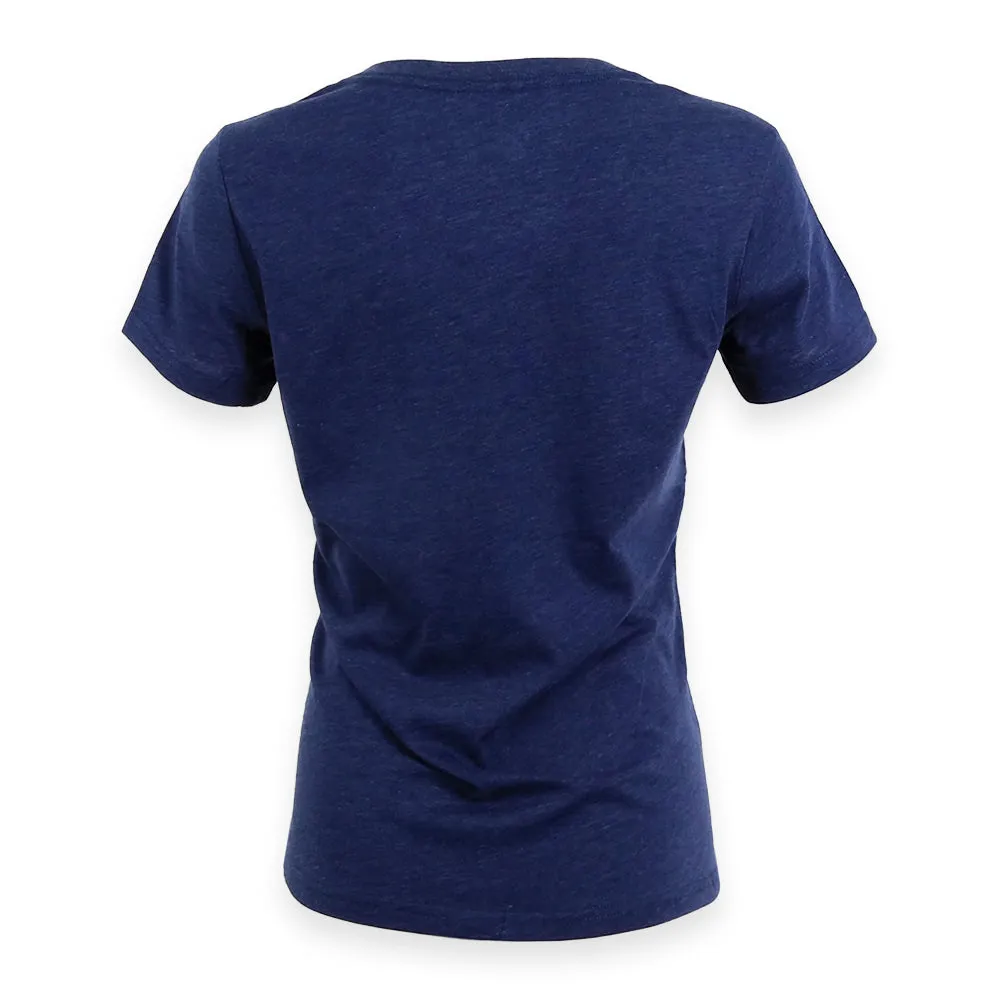WOMEN'S BUMP & RUN TEE NAVY sold by True North Shop product image thumbnail 2