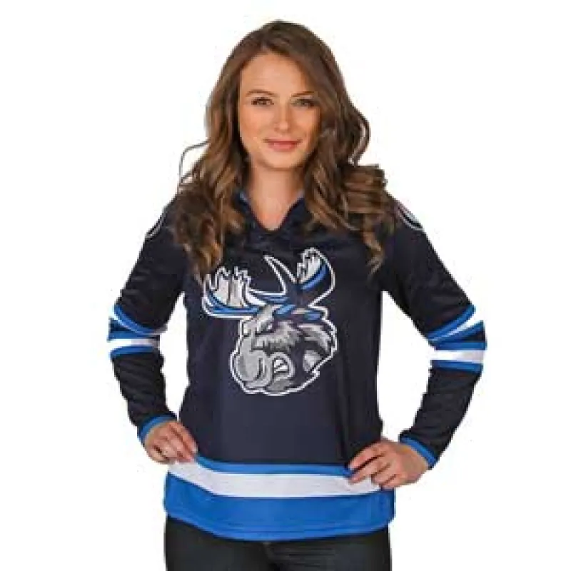 MOOSE JERSEY WOMEN'S - NAVY sold by True North Shop