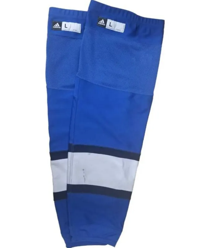 GAME USED HOCKEY SOCKS - BLUE sold by True North Shop