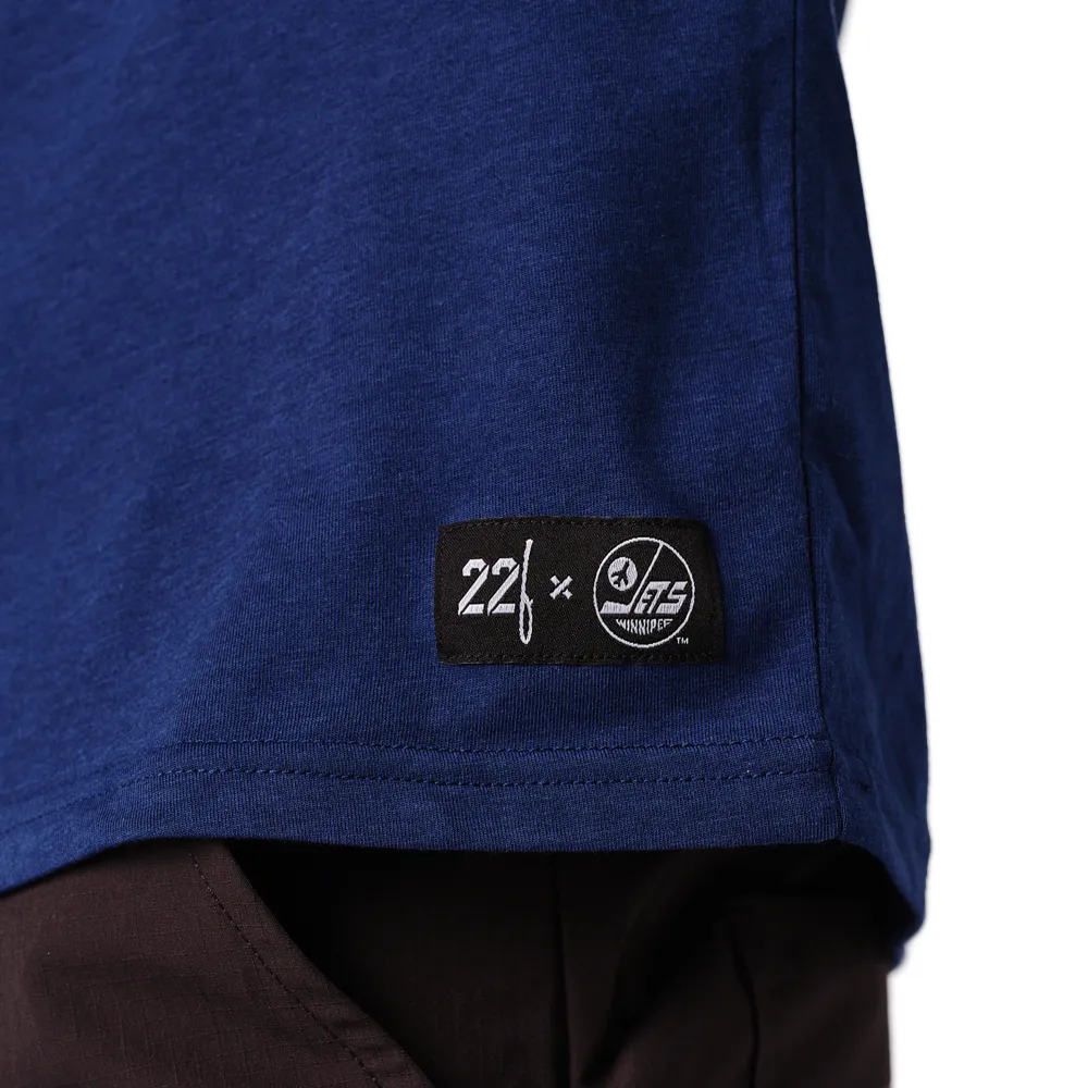 22FRESH ALT PLANE T-SHIRT NAVY sold by True North Shop product image thumbnail 4