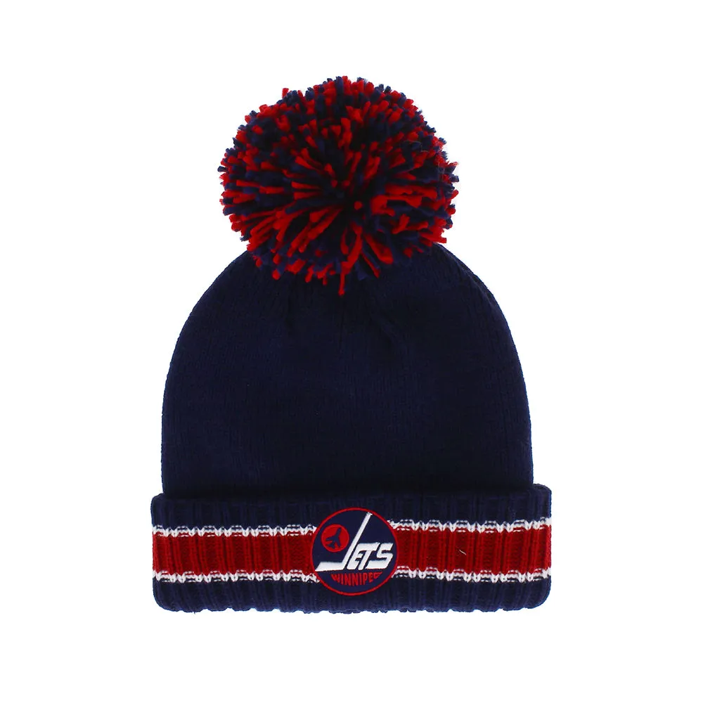 HEAVY KNIT ALT TOQUE - NAVY sold by True North Shop