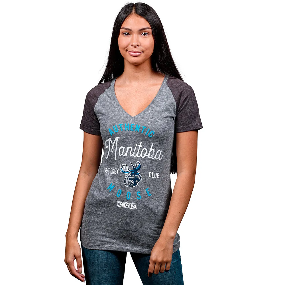 MOOSE WOMEN'S TRIBLEND TEE sold by True North Shop