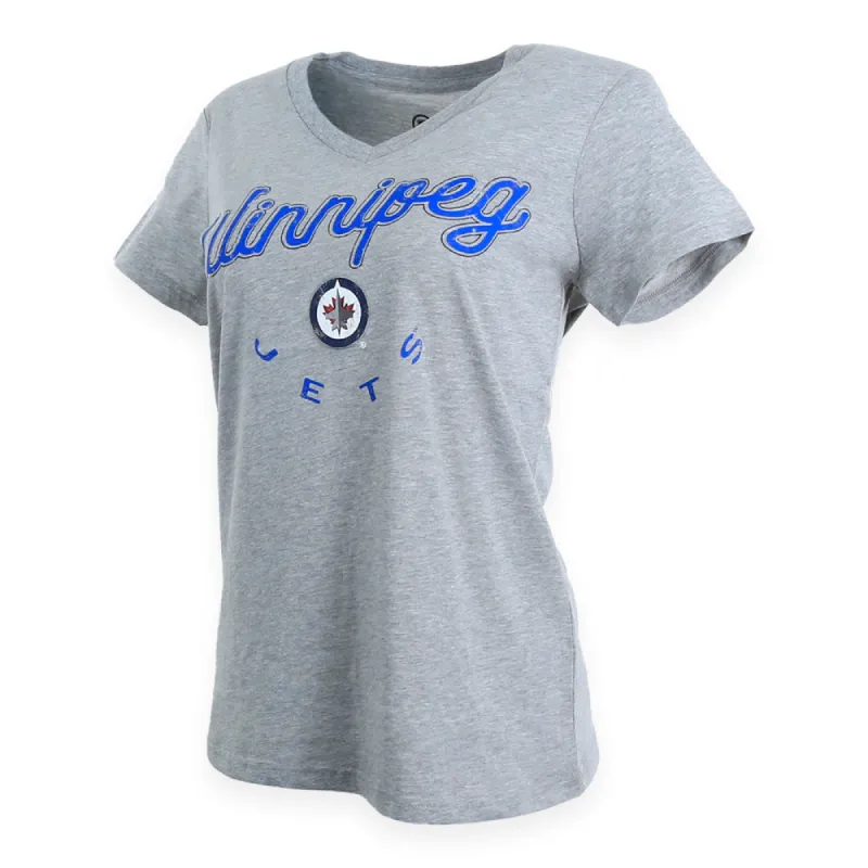 WOMEN'S BUMP & RUN TEE GREY sold by True North Shop