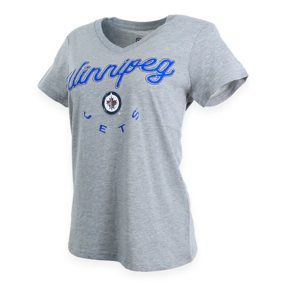 WOMEN'S BUMP & RUN TEE GREY sold by True North Shop