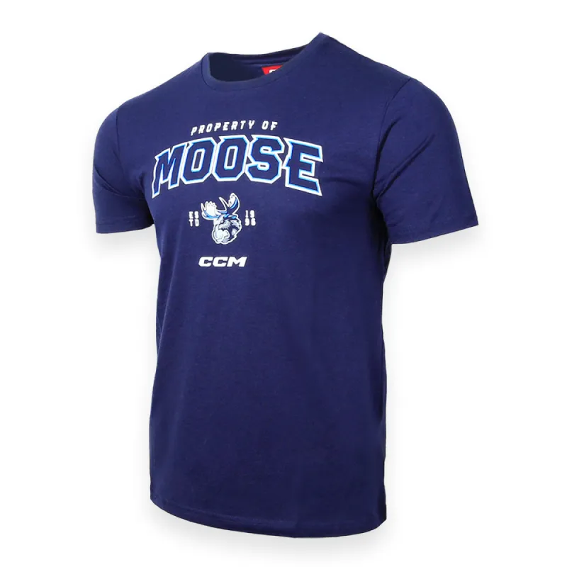 MOOSE CCM PROPERTY OF T-SHIRT sold by True North Shop