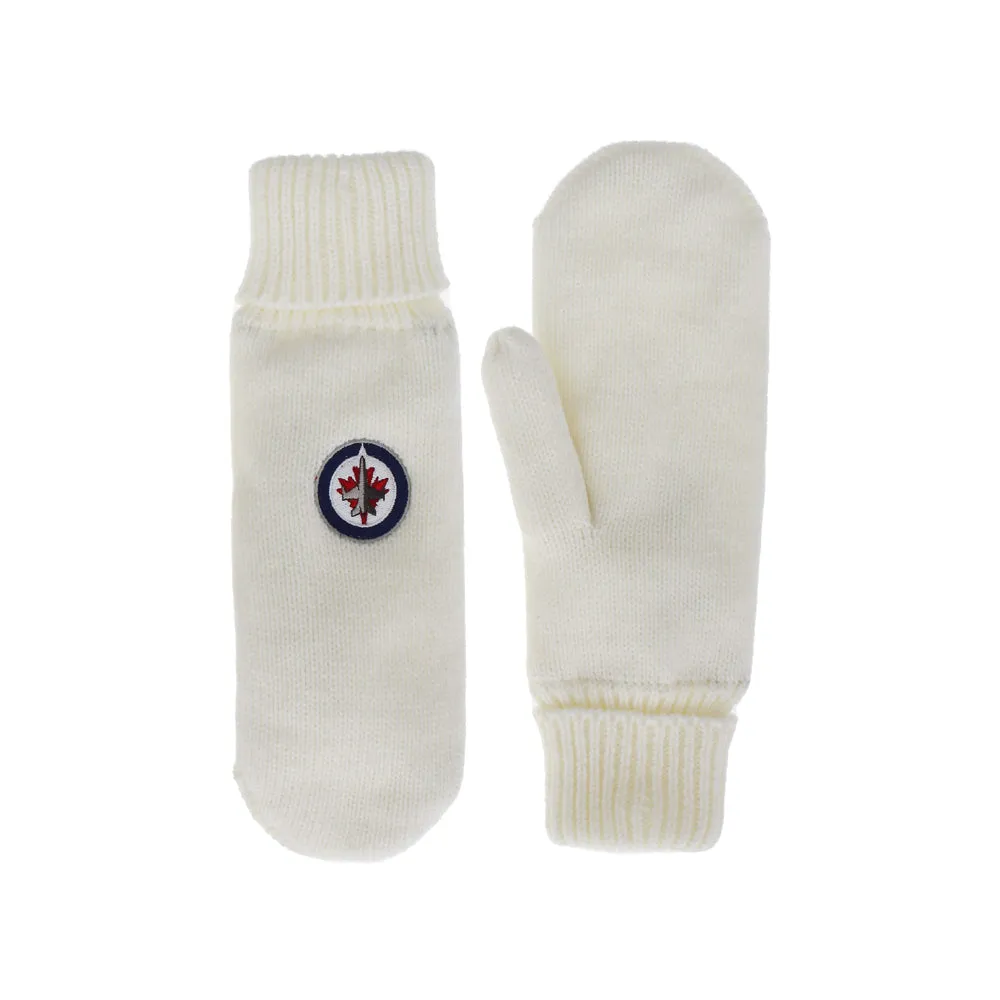 CABLE SET LOGO MITTS - NATURAL sold by True North Shop