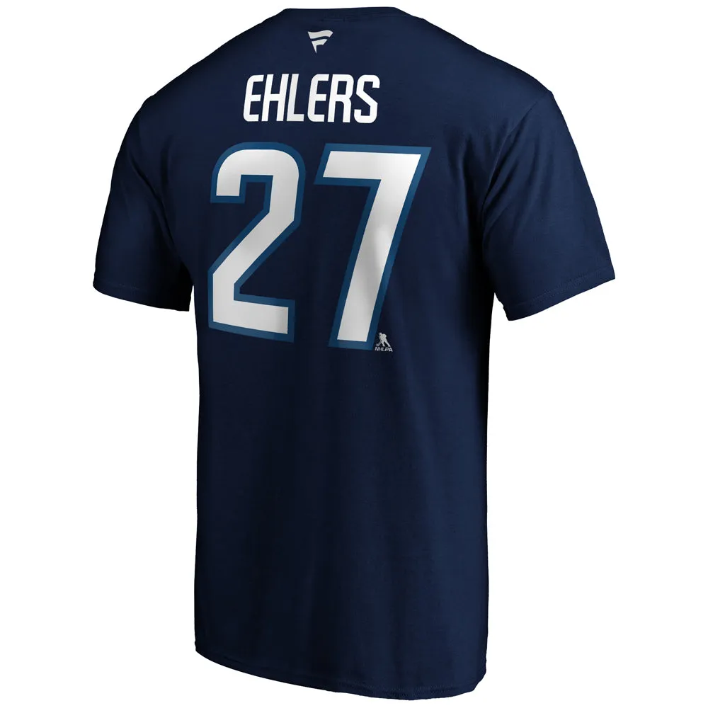 FANATICS NAME/# TEE - 27 EHLERS sold by True North Shop