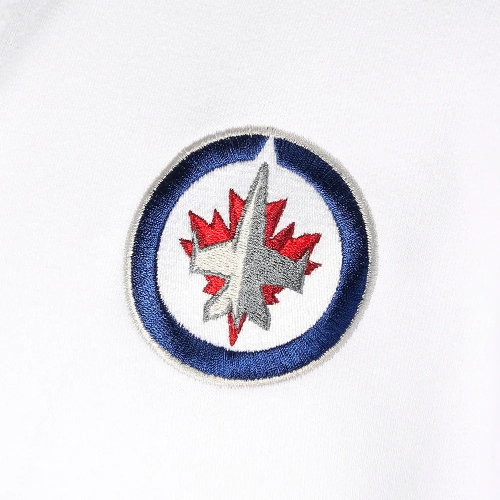 QUARTER ZIP LOGO FLEECE WHITE sold by True North Shop product image thumbnail 3