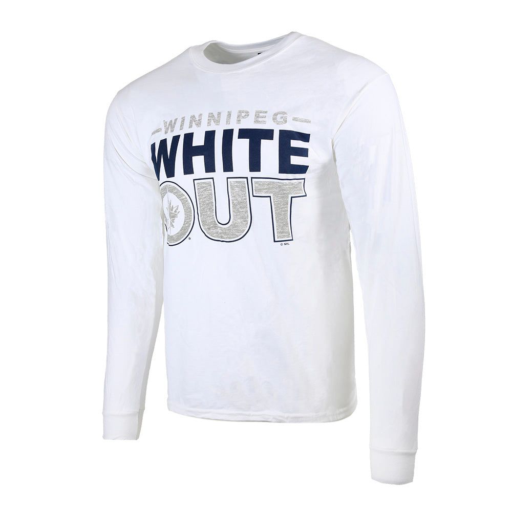 WINNIPEG WHITEOUT L/S T-SHIRT sold by True North Shop