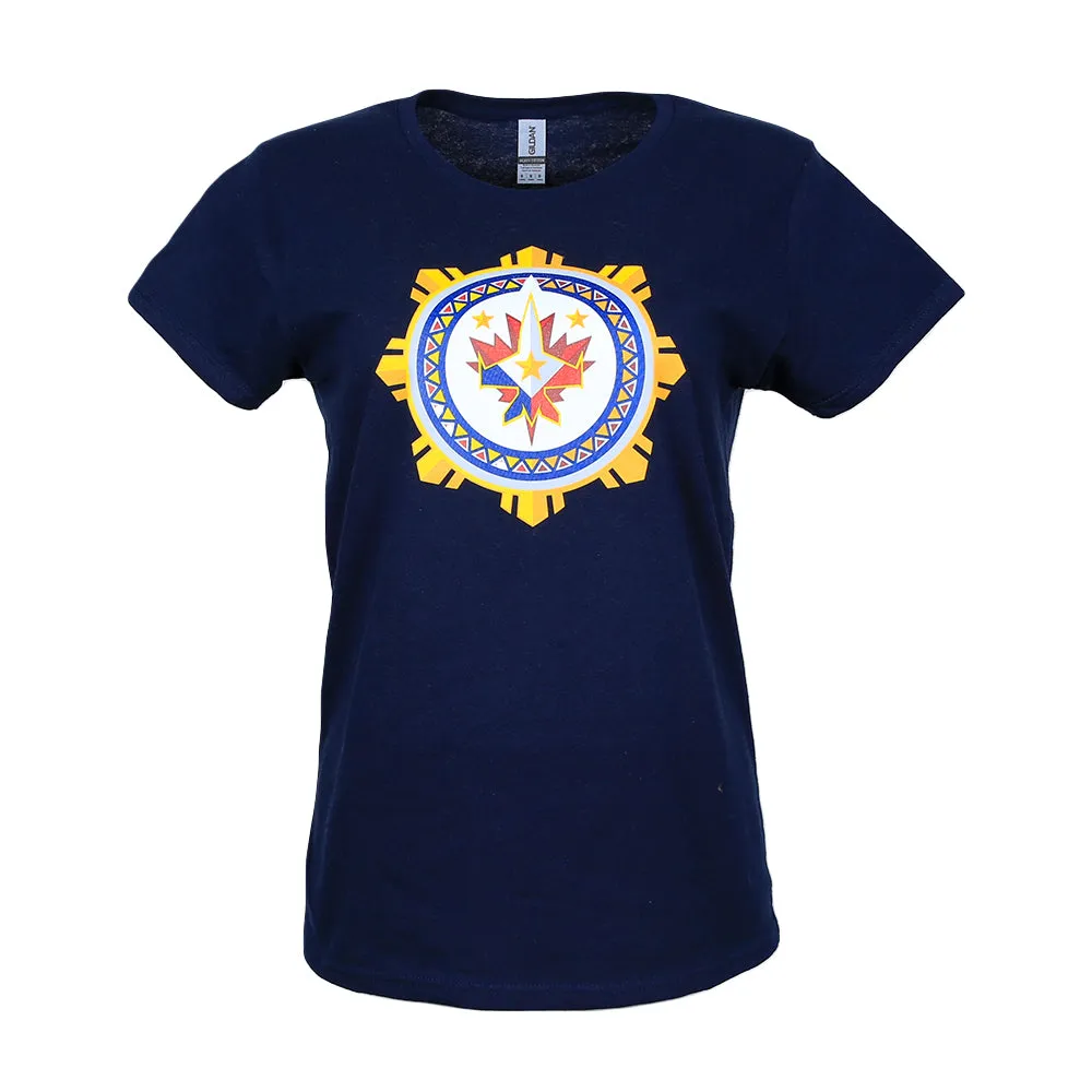 FILIPINO WOMEN'S LOGO TEE NAVY sold by True North Shop