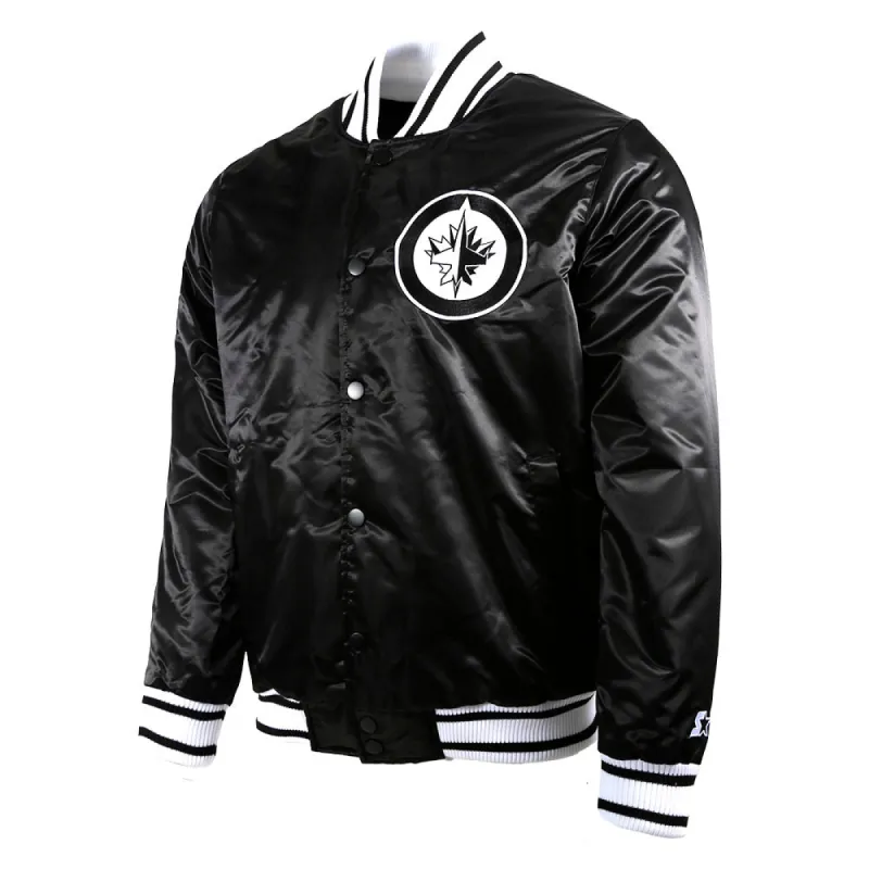 BLACK ICE SATIN JACKET sold by True North Shop