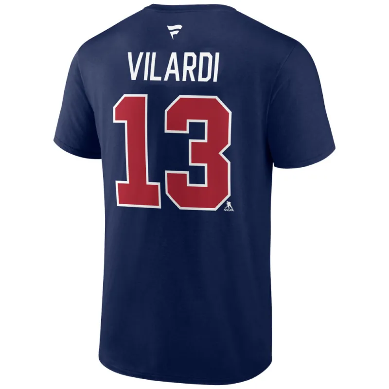 FANATICS ALT NAME/# TEE 13 VILARDI sold by True North Shop