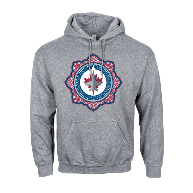 SOUTH ASIAN LOGO HOOD GREY sold by True North Shop