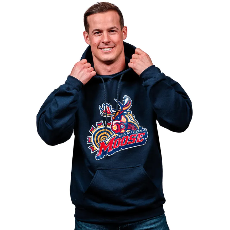 FYD MOOSE HOODY - NAVY sold by True North Shop